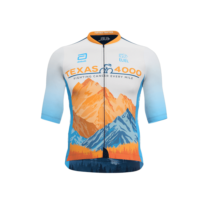 Texas 4000 mountain cycling jersey