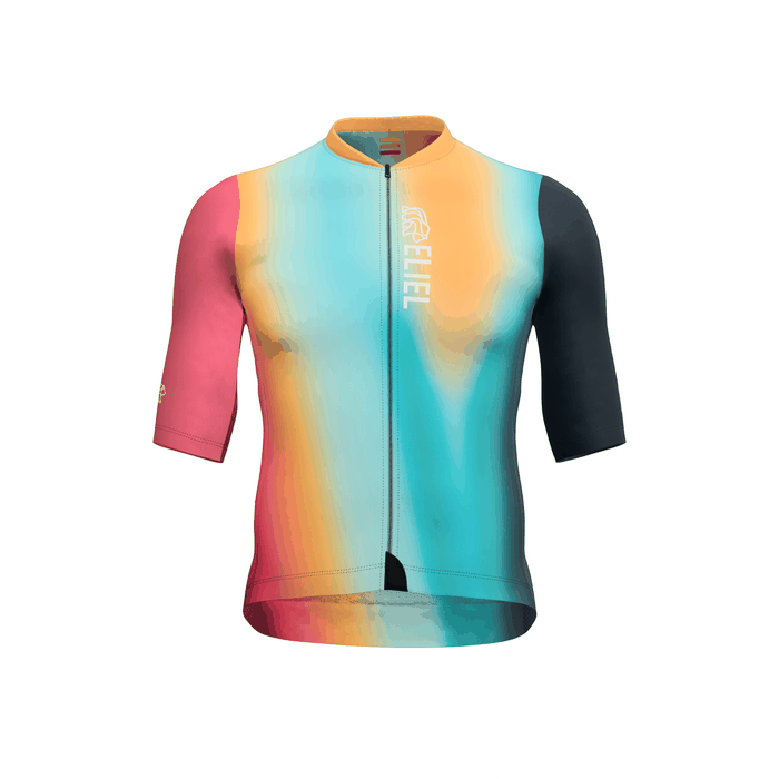 EFT colorful gradient cycling jersey